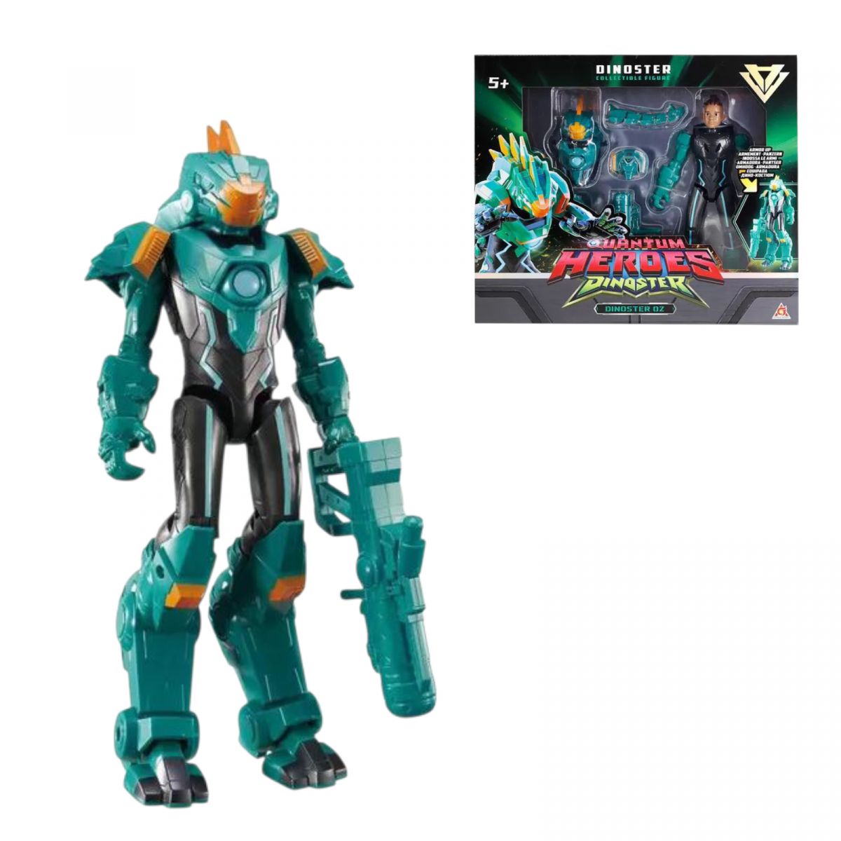 Фігурка DINOSTER – ОЗ (20 cm, з аксес. )  фото 1 Фігурка DINOSTER – ОЗ (20 cm, з аксес. )  фото 1