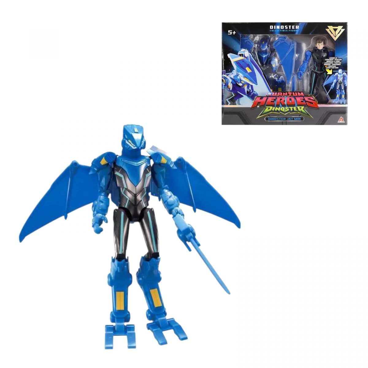 Фігурка DINOSTER - ДЖЕЙ МІН (20 cm, з аксесуарами)  фото 1 Фігурка DINOSTER - ДЖЕЙ МІН (20 cm, з аксесуарами)  фото 1