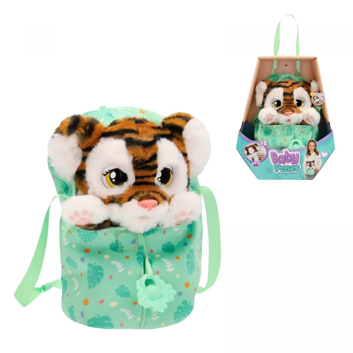 Інтерактивна іграшка BABY PAWS W3 – ТИГРЯНОК (з аксесуарами)  фото 1 Інтерактивна іграшка BABY PAWS W3 – ТИГРЯНОК (з аксесуарами)  фото 1