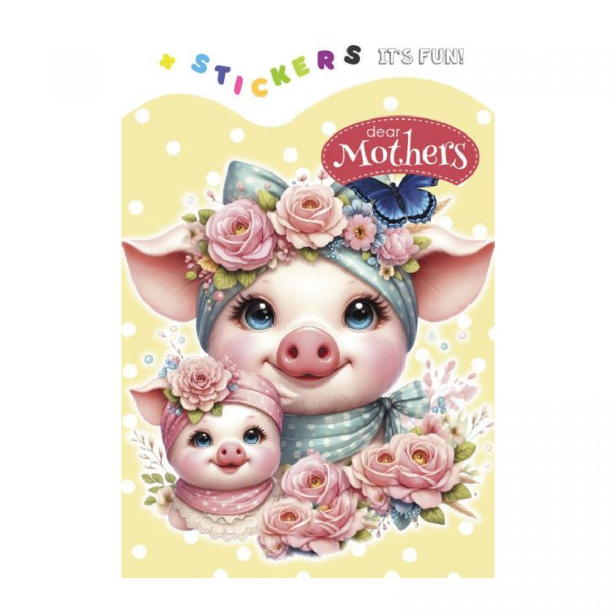 Розмальовка 135 х 190мм.  (DEAR MOTHERS)  фото 1