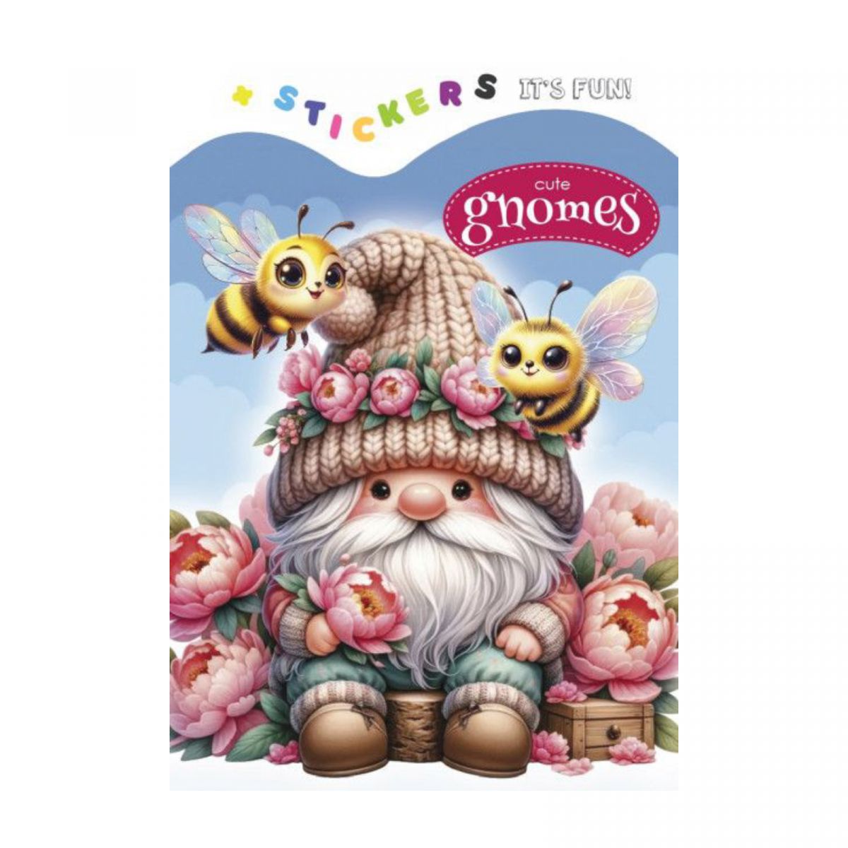 Раскраска 135 х 190мм.  (CUTE GNOMES)  фото 1