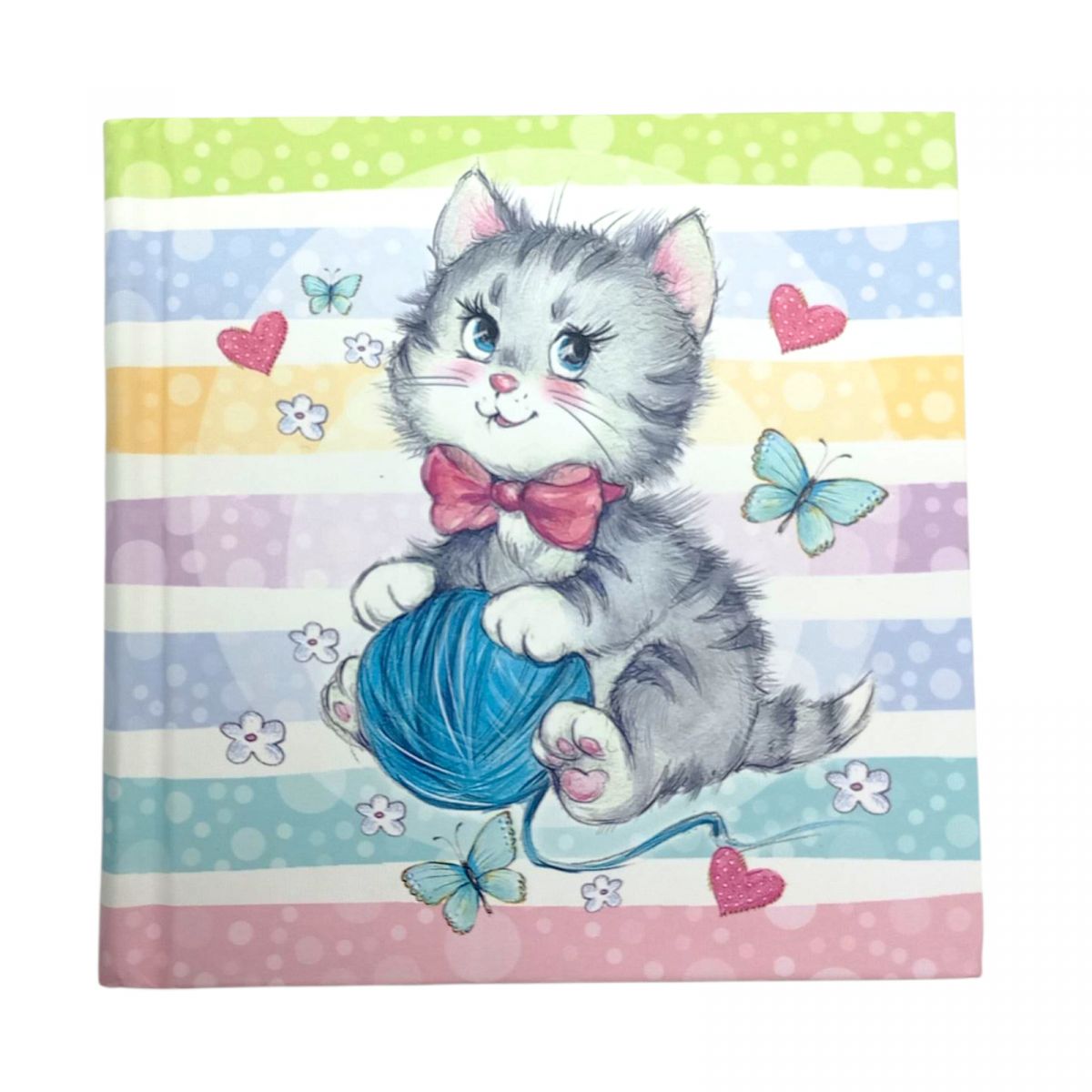 Скетчбук, 48 арк. ,10х10 (КОТИК)  фото 1