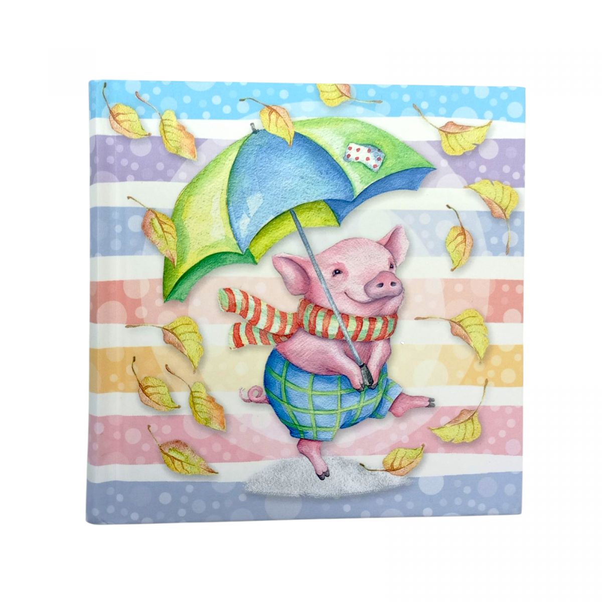 Скетчбук, 48 арк. ,10х10 (ПОРОСЯТКО)  фото 1