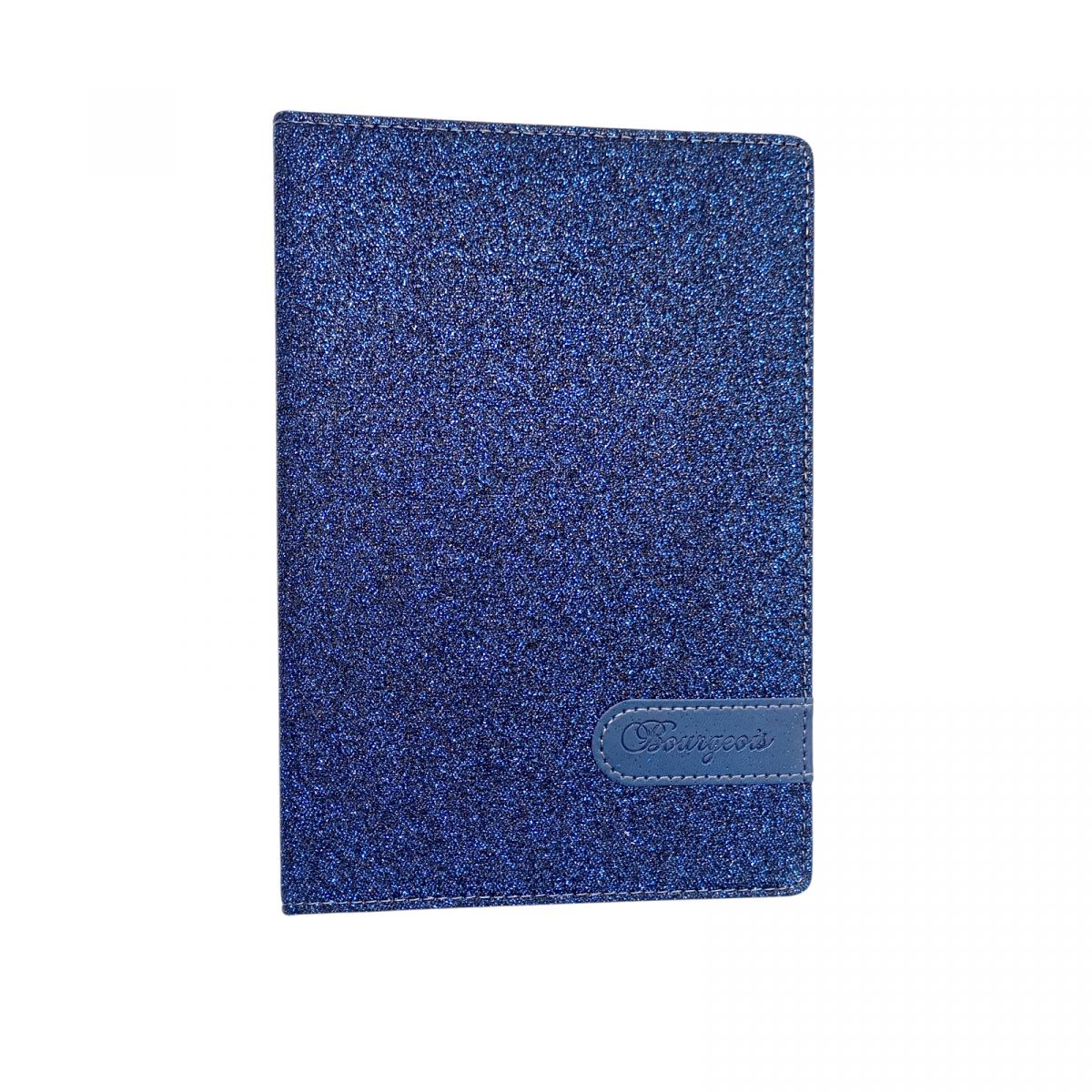 Блокнот Кожзам, А5, 80аркушів, клітинка (СИНІЙ)  фото 1