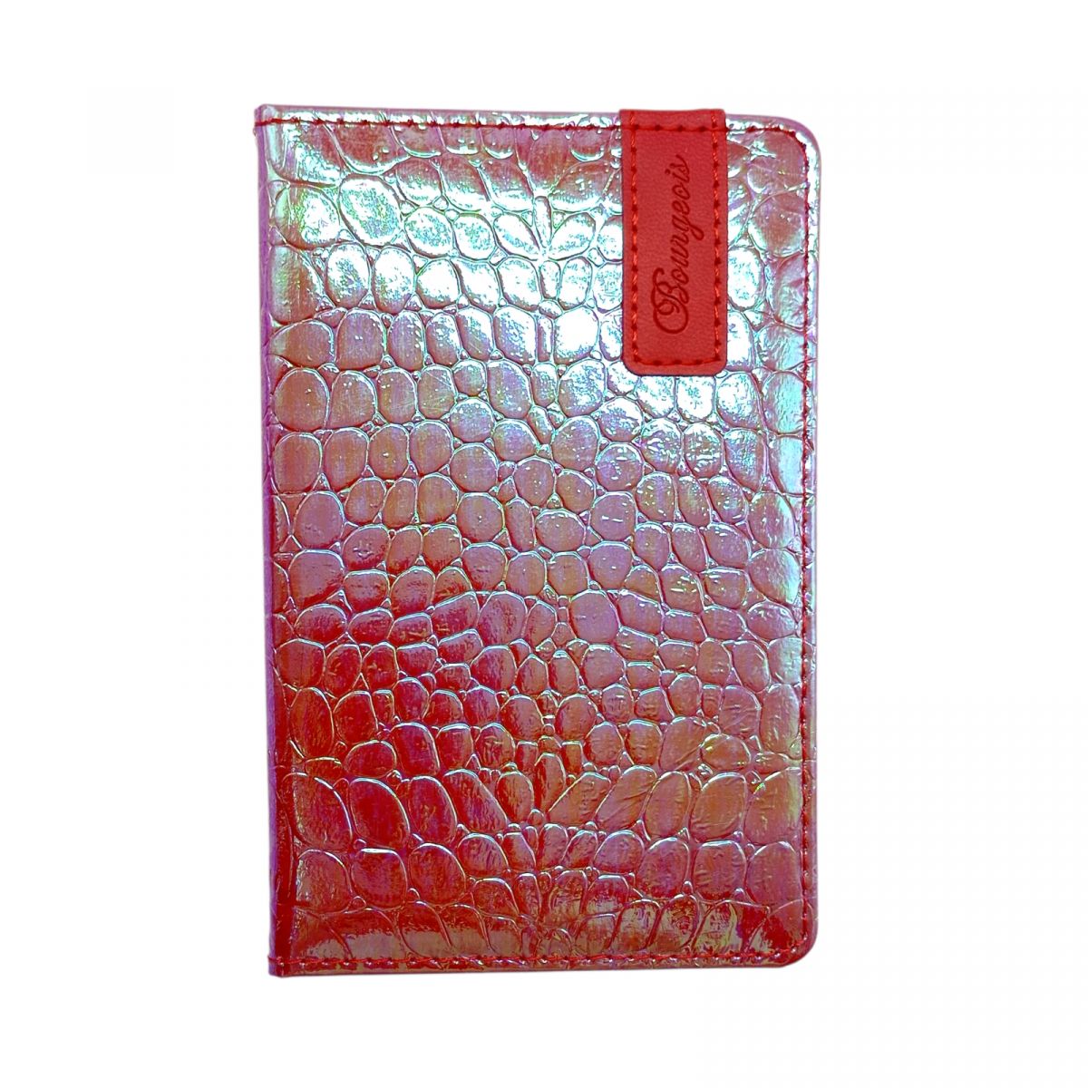 Блокнот, Кожзам, А6, 80аркушів (ЧЕРВОНИЙ ГРАДІЄНТ)  фото 1