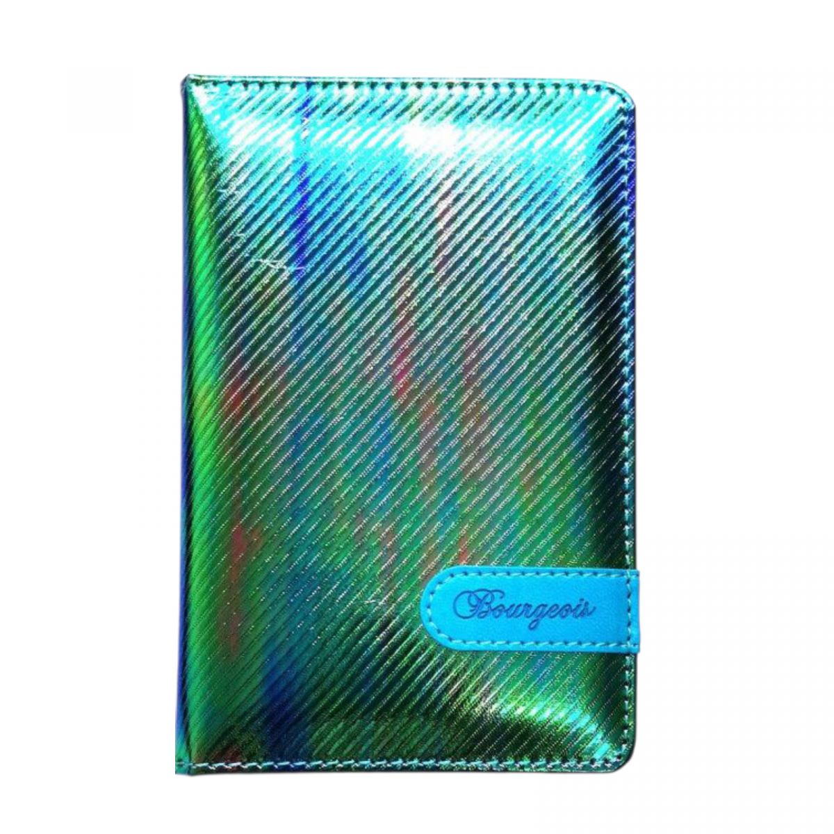 Блокнот, Кожзам, А6, 80аркушів (ЗЕЛЕНИЙ ГРАДІЄНТ)  фото 1