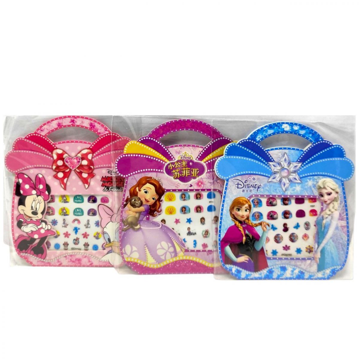 Аксесуари для дівчат (мікс видів, накладні нігті, наліпки)  фото 1