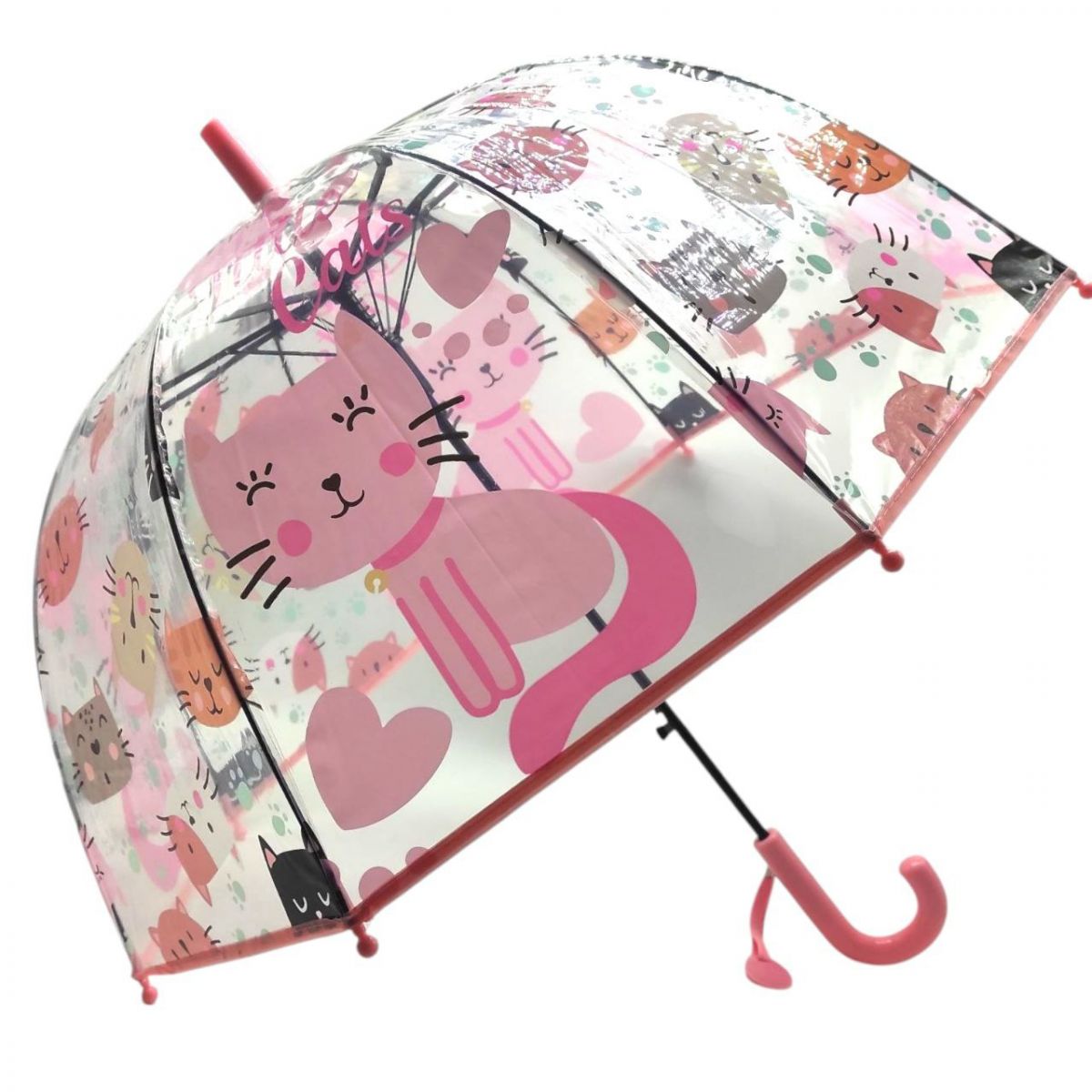 Парасолька-тростина, 65 см (СВІТЛО-РОЖЕВА)  фото 1