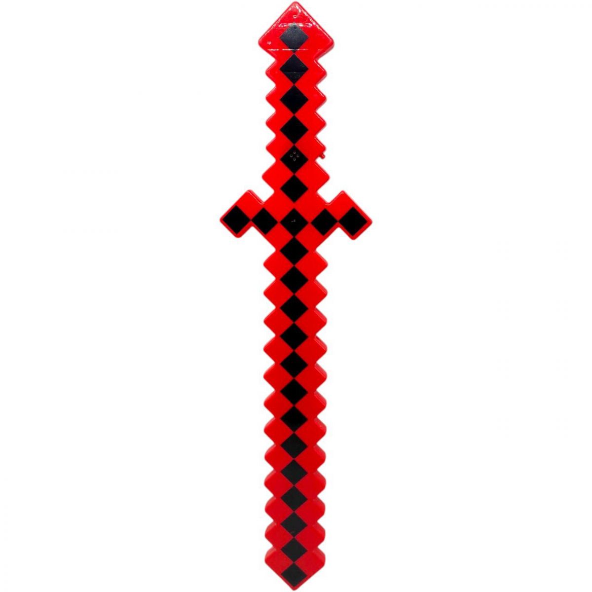 Меч зі світлом "Майнкрафт" 62 см (ЧЕРВОНИЙ)  фото 1