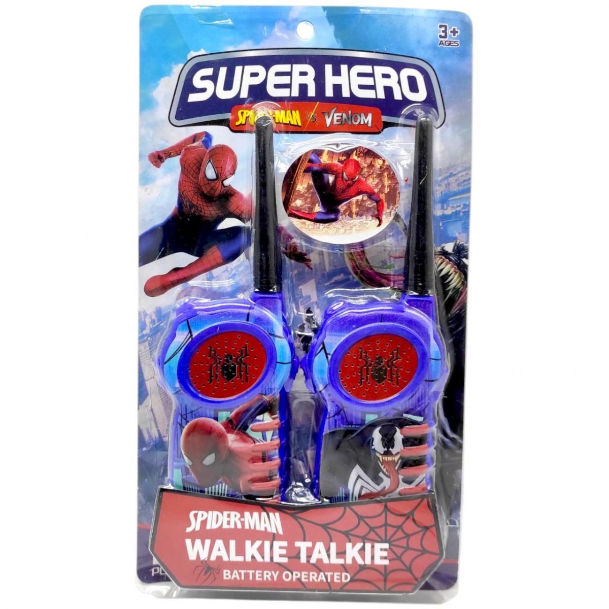 Рація, 2 рації, на батарейках, на листі  фото 1