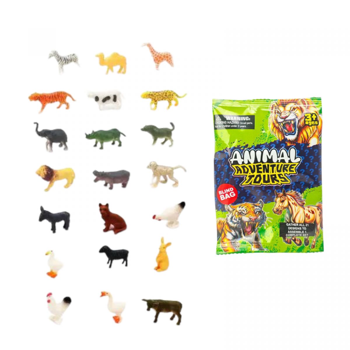 Животные, домашние/дикие 8,5*2*12см  фото 1