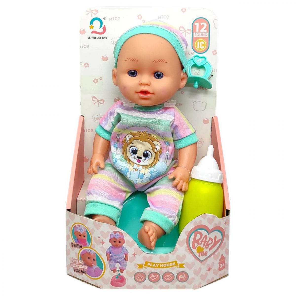 Пупс із аксесуарами 32 см (п'е пісяє)  фото 1