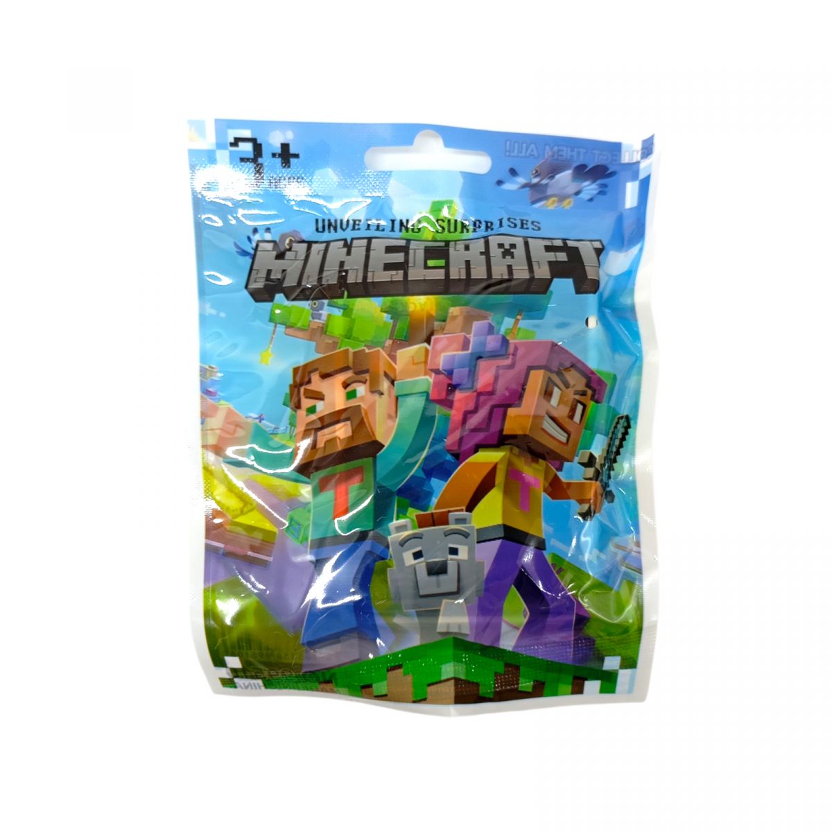 Фігурки з картками Майнкрафт у пакеті  фото 1