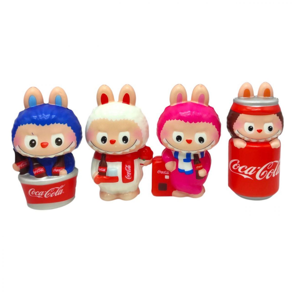 Сквіші "Чудики Лабубу з напоєм" 12 см, мікс видів  фото 1