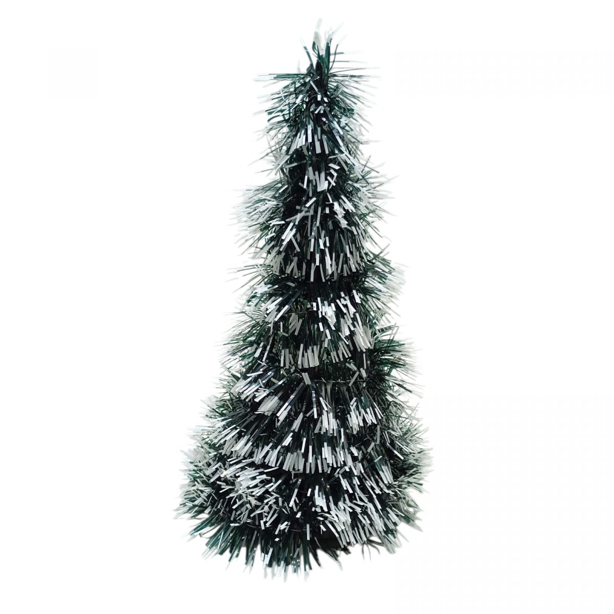 Новорічна декоративна ялинка на стіл Сніжок 26 см  фото 1