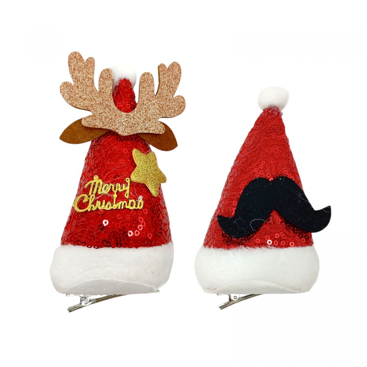 Новорічні шпильки Ковпачок 15 см. , 2 види  фото 1