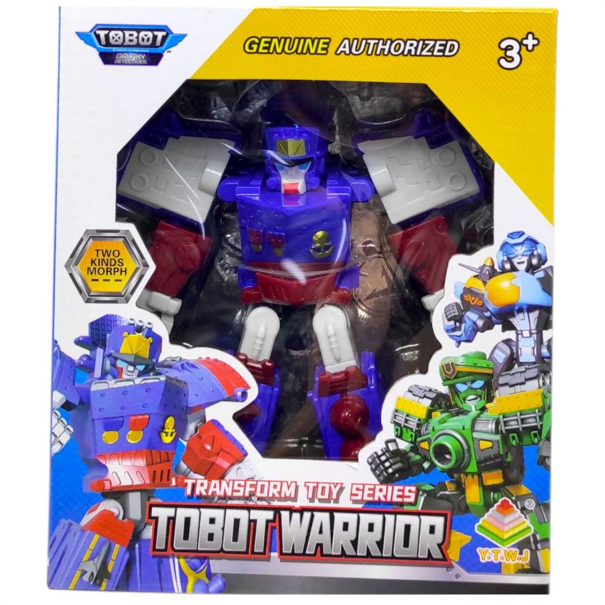 Трансформер TOBOT (СИНІЙ З БІЛИМ)  фото 1