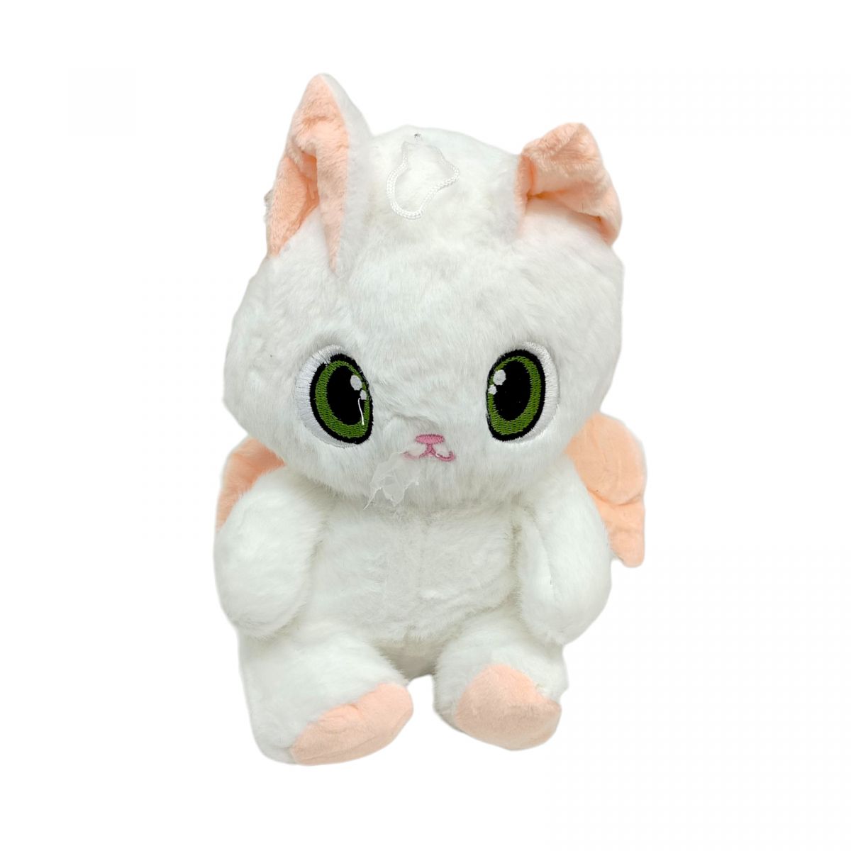 Котик с крыльями 25 см (БЕЛЫЙ)  фото 1