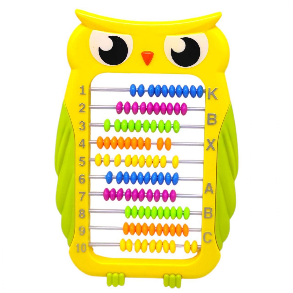 Рахівничка дитяча СОВА (ЖОВТА)  фото 1
