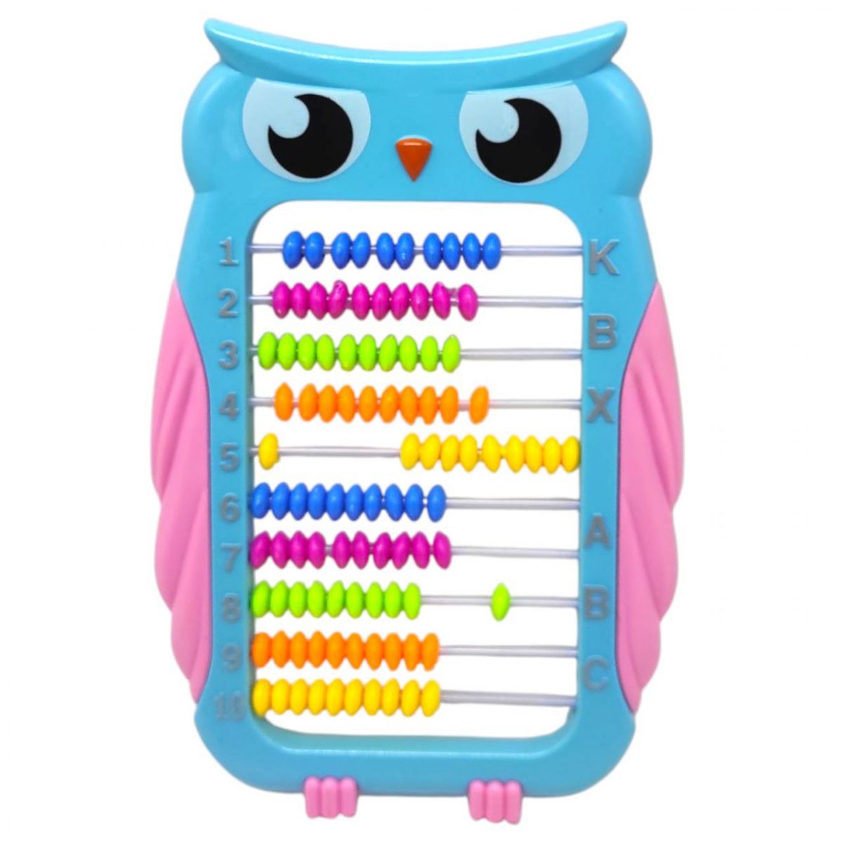 Рахівничка дитяча СОВА (БЛАКИТНА)  фото 1