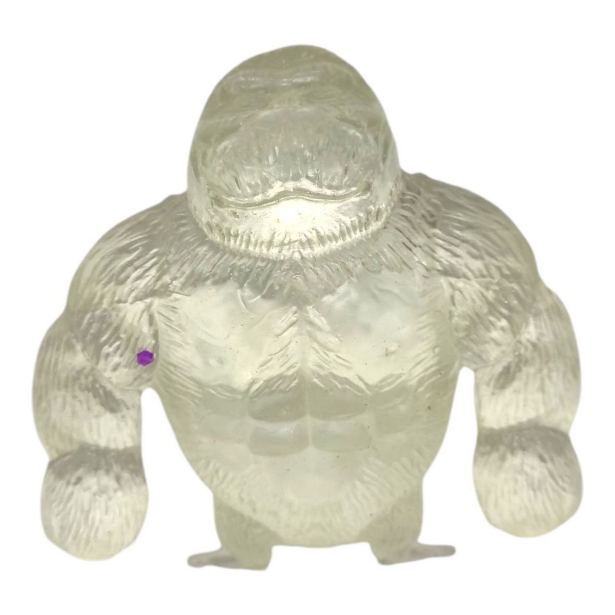 Антистрес жуйка-тягучка "Горила" 8 см (ПРОЗОРА)  фото 1