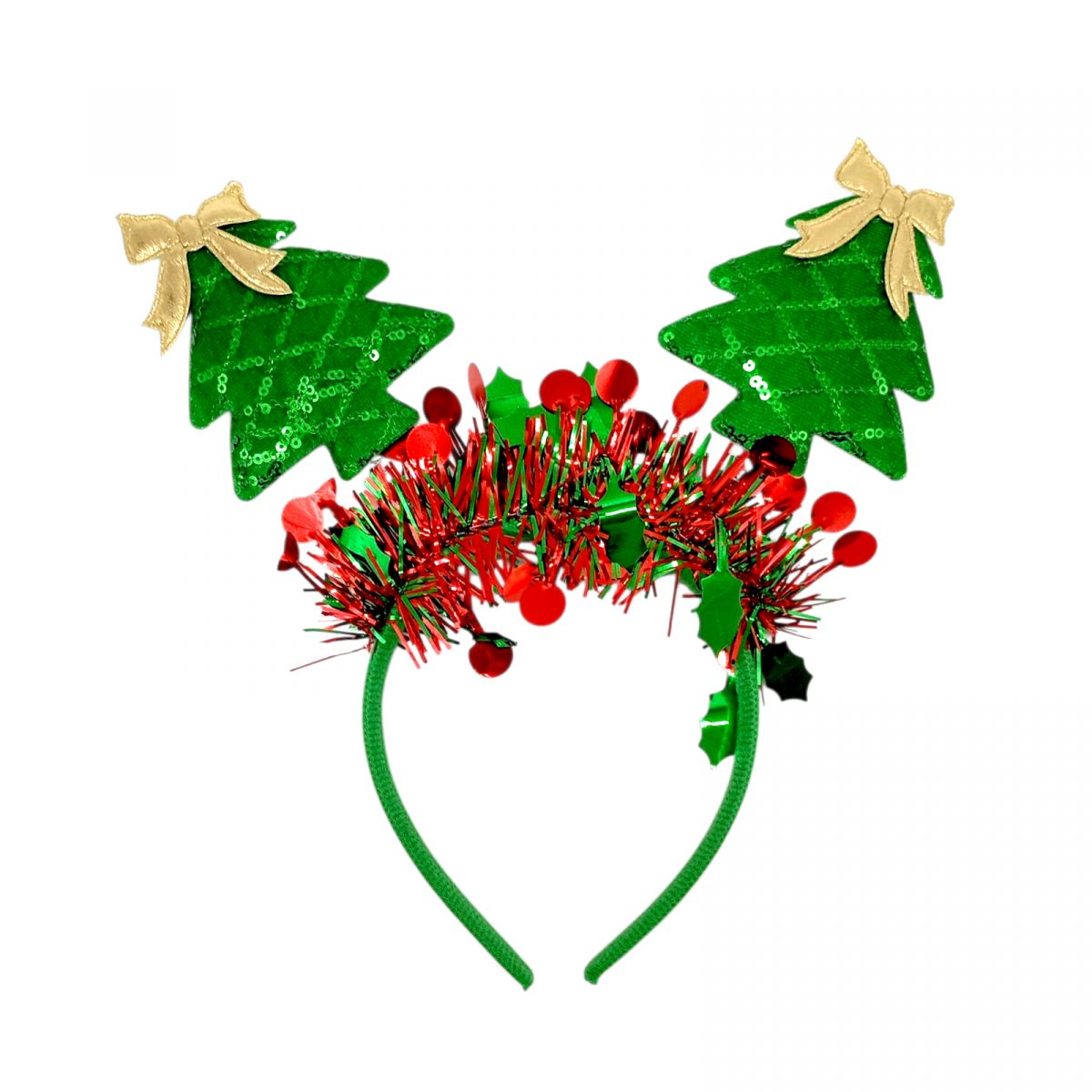 Обруч на голову "Елка"  фото 1