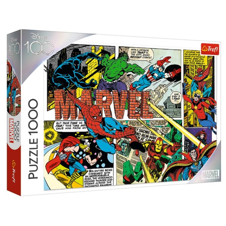 Пазли - 1000 ел, "Марвел.  непереможні Месники"  фото 1