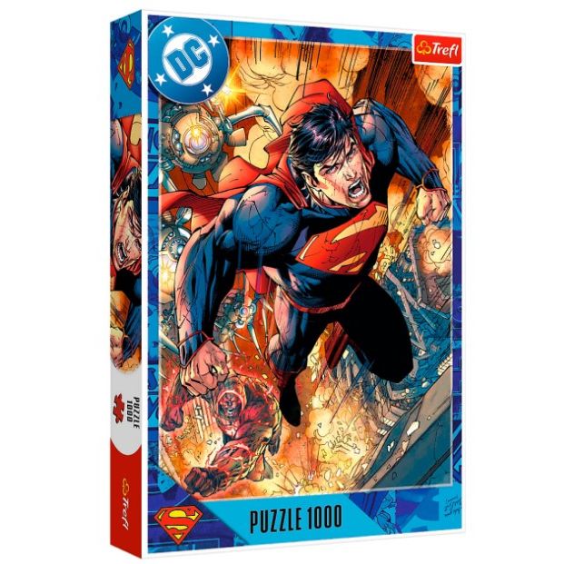 Пазли - 1000 ел, "Преміум: Супермен в дії"  фото 1