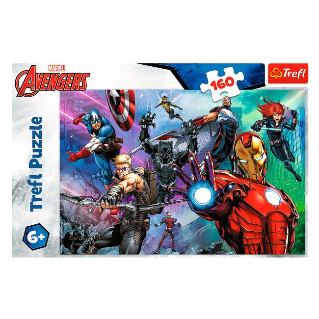Пазли - 160 ел "MARVEL: Герої завжди напоготові"  фото 1