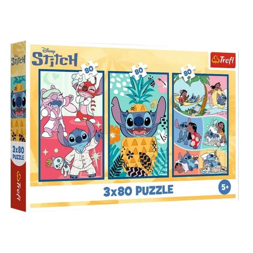 Пазли 3в1, "Ліло і Стіч.  Світ Стіча"  фото 1