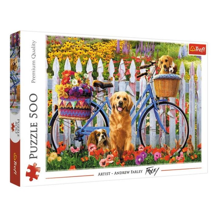 Пазли 500 ел "Собачі пригоди"  фото 1