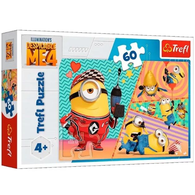 Пазли 60 ел "Посіпаки: Щасливі друзякиі"  фото 1