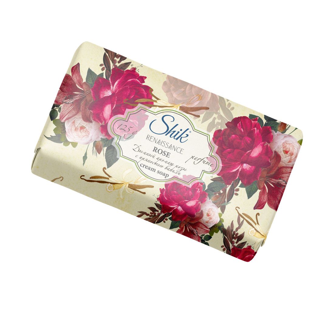 Shik Renaissance Тверде мило Троянда, 140г  фото 1