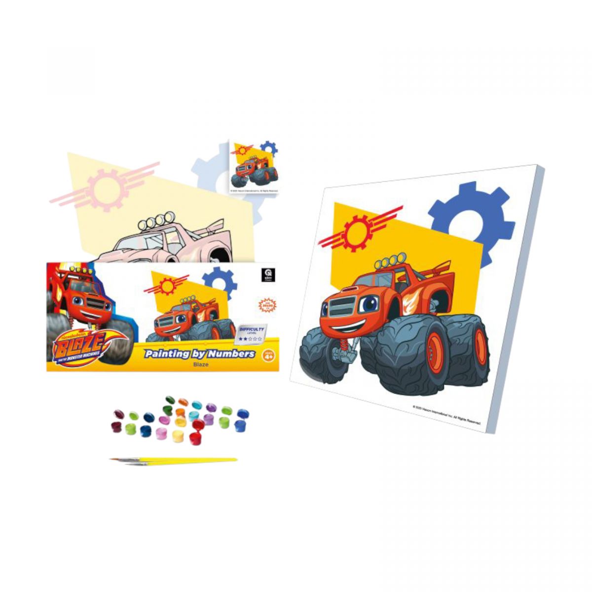 Набір для розпису по номерах 30х30 см "Блиск"  фото 1