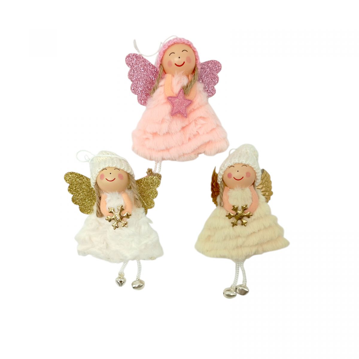 Прикраса-іграшка ялинкова ЯНГОЛЯТКО (МІКС)  фото 1