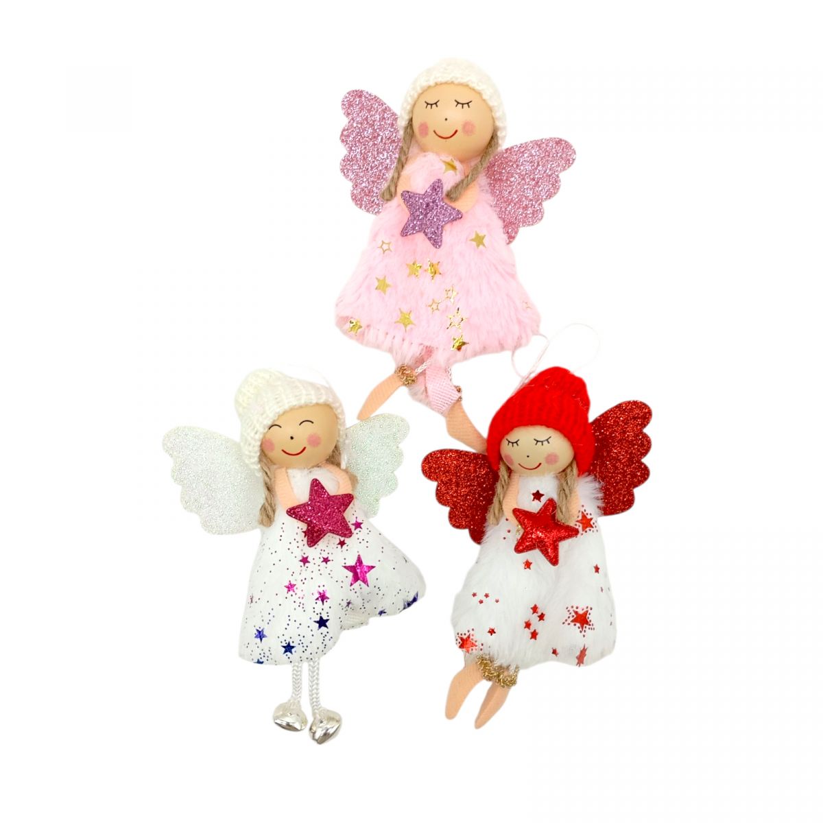 Прикраса-іграшка ялинкова ЯНГОЛЯТКО (МІКС)  фото 1