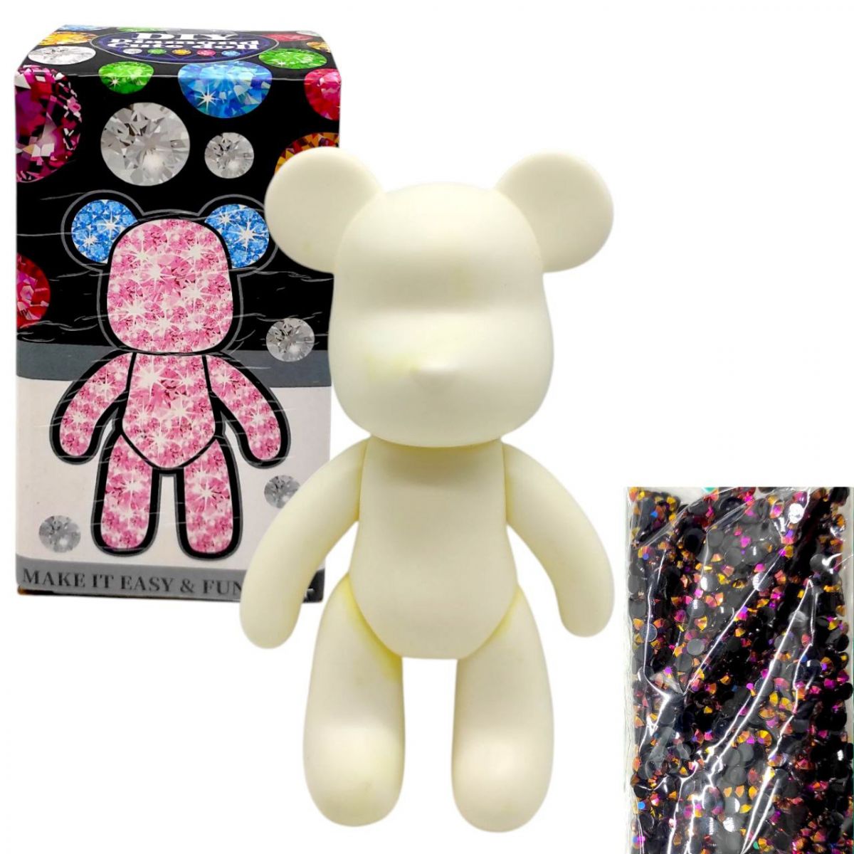 Набір для творчості "ВЕДМЕДИК/Бербрик" (ЧЕРВОНИЙ)  фото 1