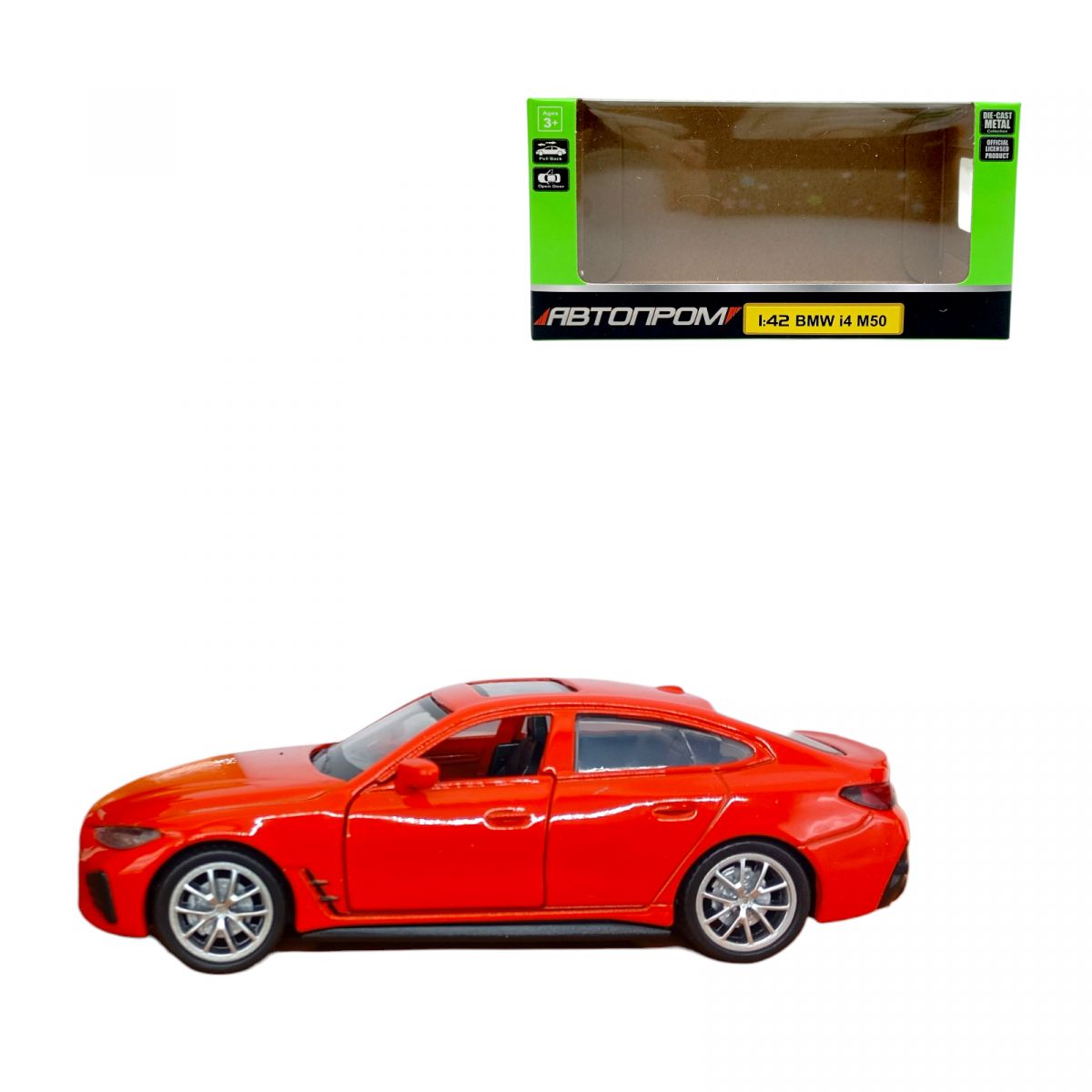 Машина мет.  BMW I4 M50, откр.  дверь  фото 1