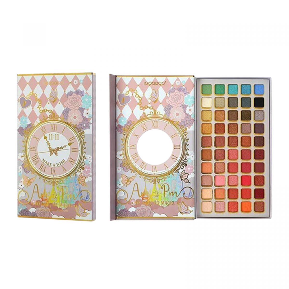 Косметика 50 кольорів тіней, у коробці  фото 1