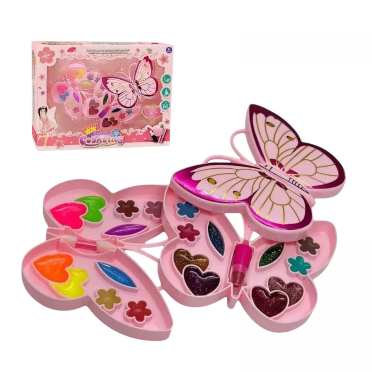 Косметика розкл. метелик, кор. 27,8*4,7*21,6 см.  фото 1