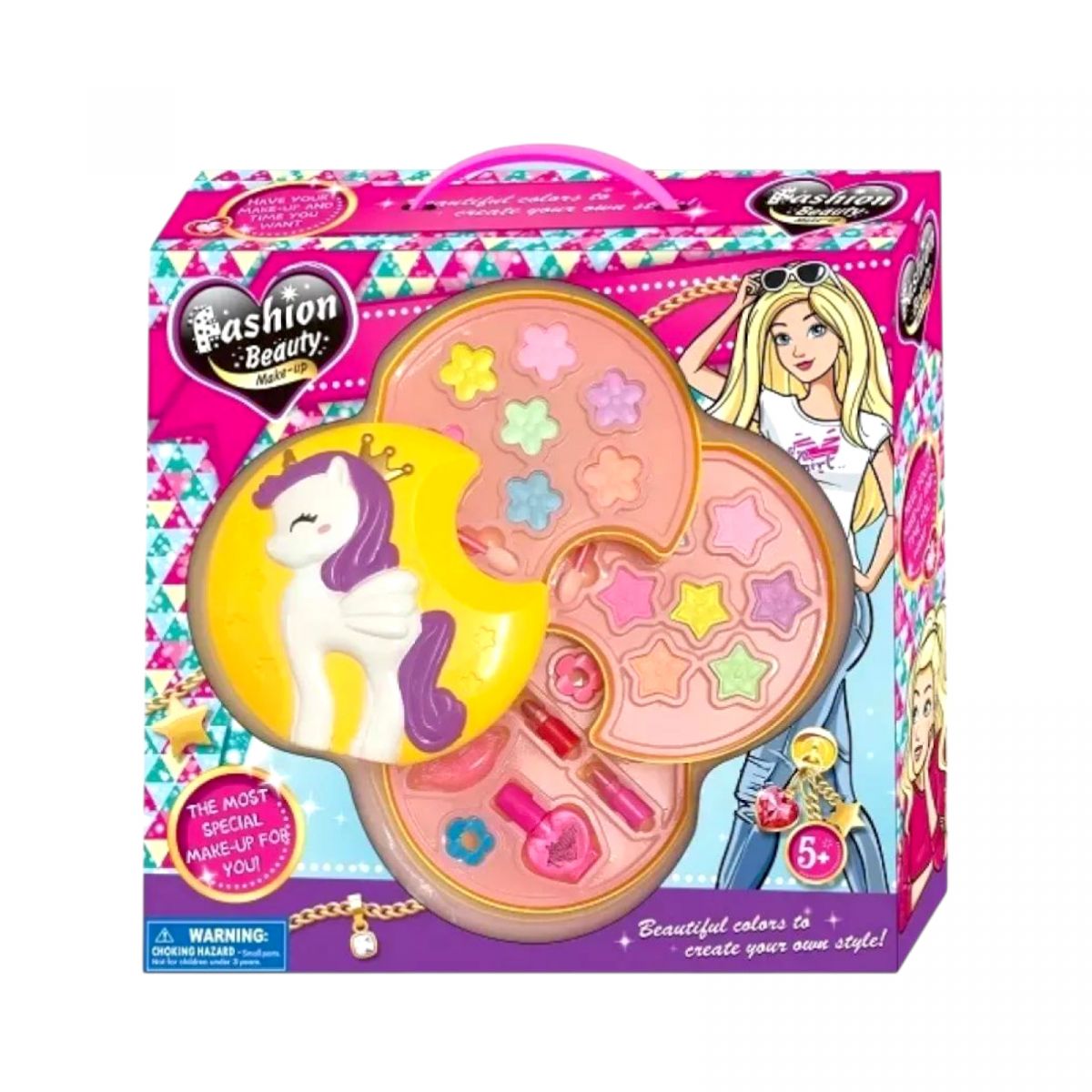 Косметика розкл.  єдиноріг, кор. 28,5*6,7*27,5 см.  фото 1