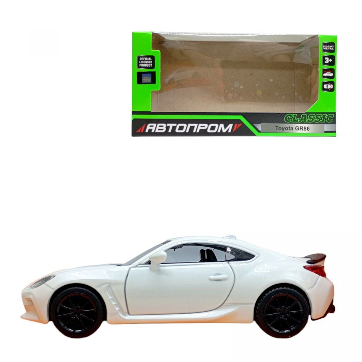 АВТОПРОМ Toyota GR86 (БІЛА)  фото 1