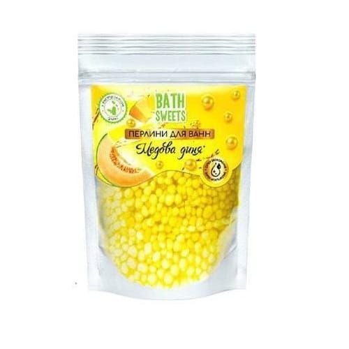 AquaShine Перлини для ванн Bath Sweets Медова диня, 120г  фото 1