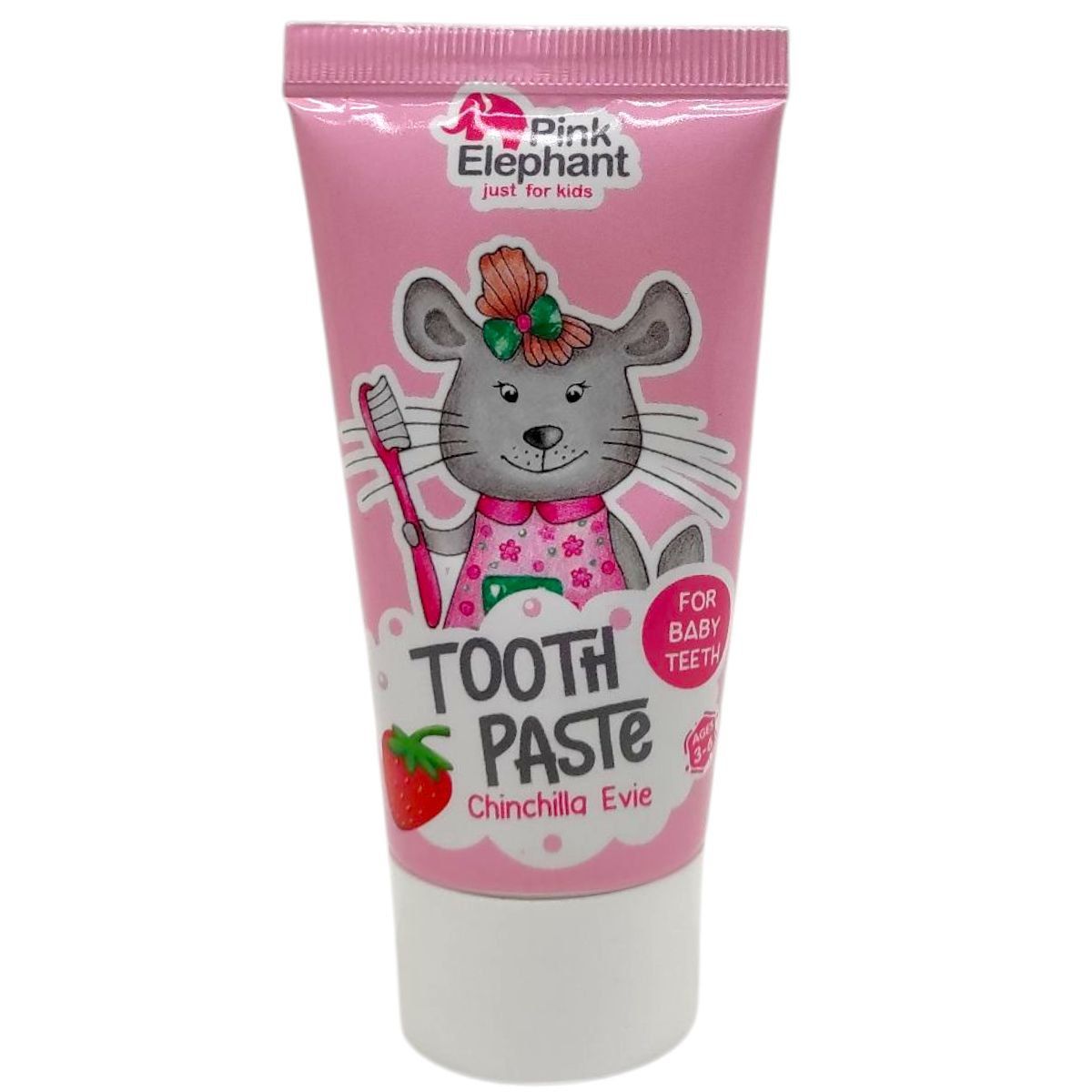 Зубна паста "Pink Elephant.  шиншила Еві", 50 мл  фото 1