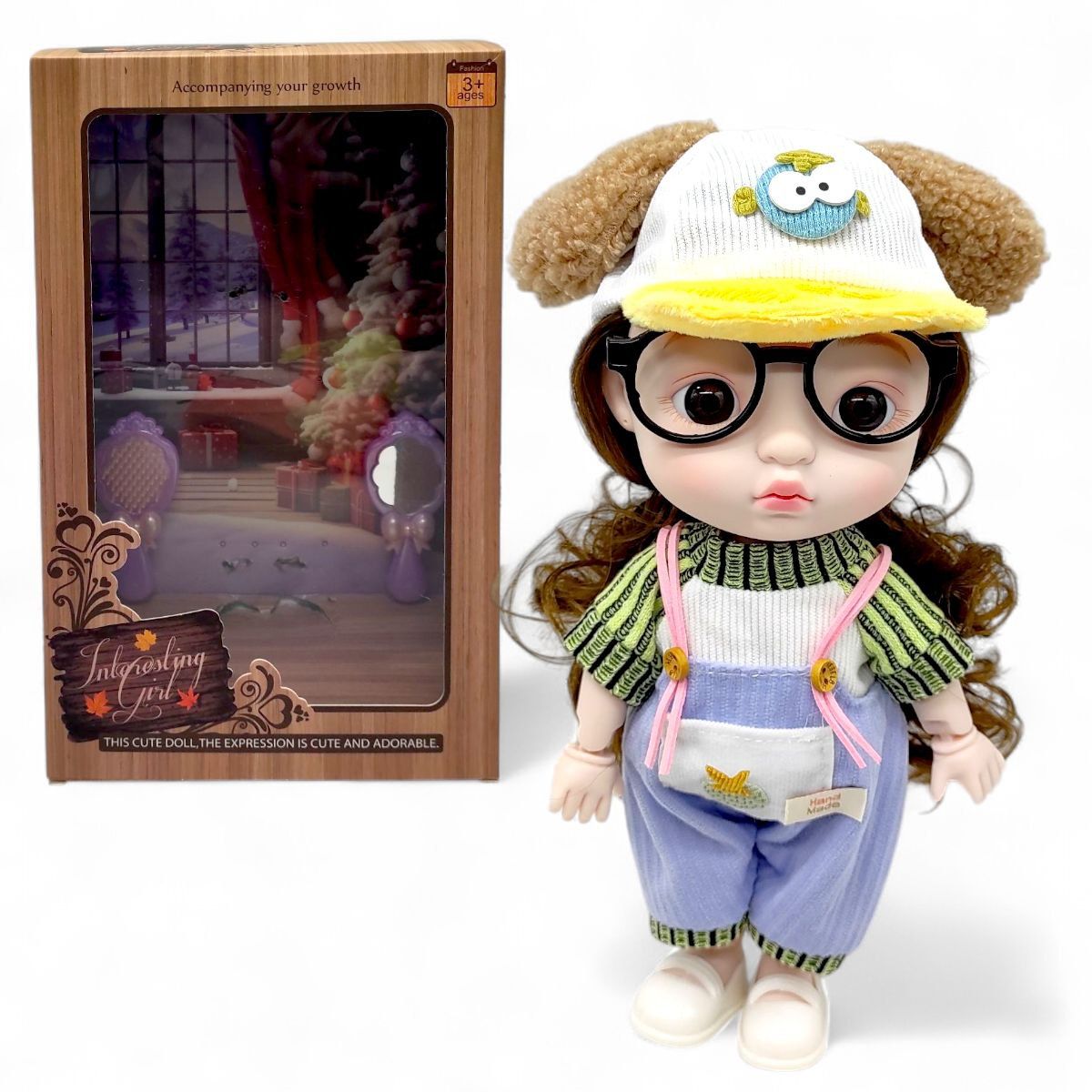 Лялька шарнірна "Interesting" в коробці 33х10х20,5 см  фото 1