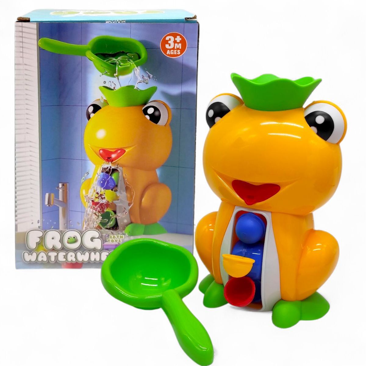 Гра для ванни "ЖАБКА" (ПОМАРАНЧЕВА)  фото 1