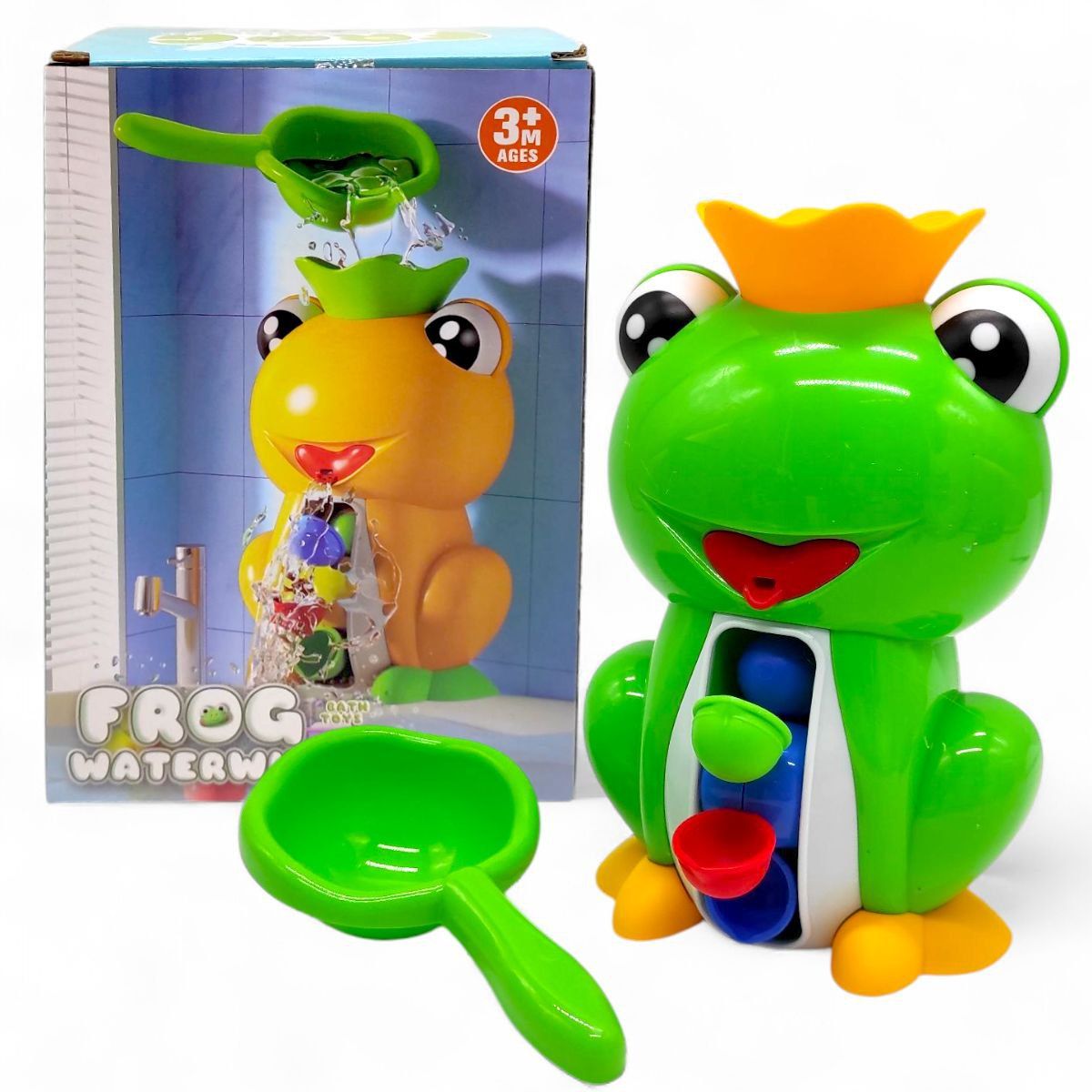 Гра для ванни "ЖАБКА" (ЗЕЛЕНА)  фото 1