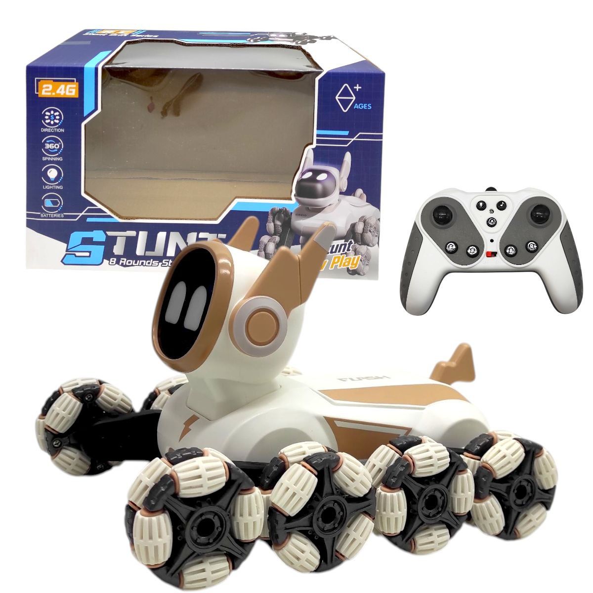 Інтерактивна іграшка "Робот Кіт на радіокеруванні" (БІЛИЙ)  фото 1