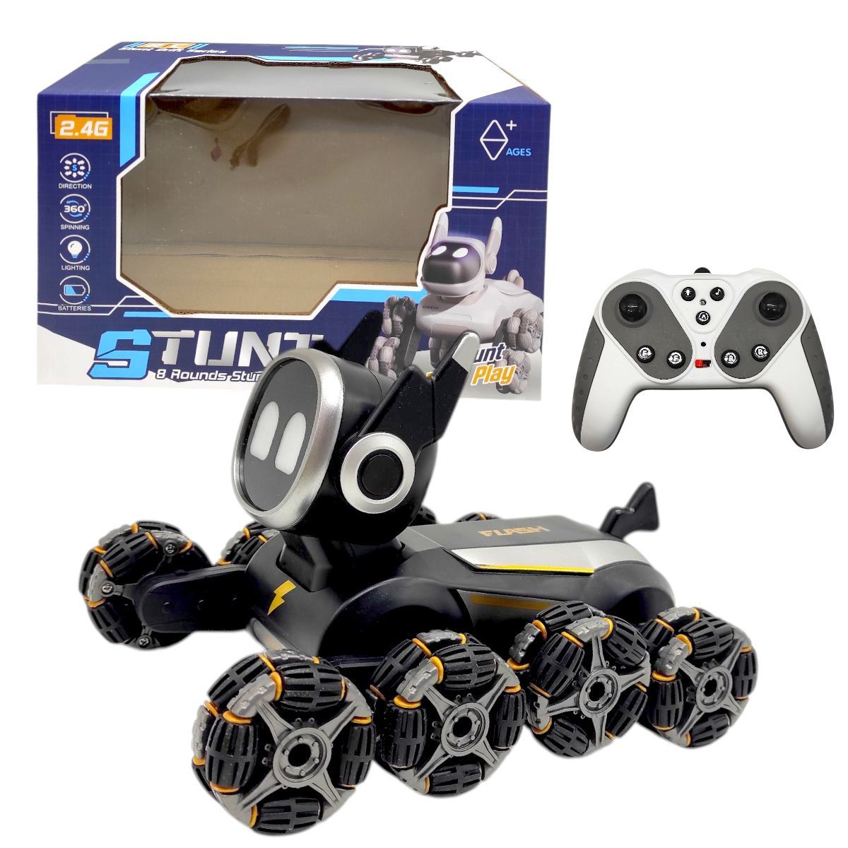 Інтерактивна іграшка "Робот Кіт на радіокеруванні" (ЧОРНИЙ)  фото 1