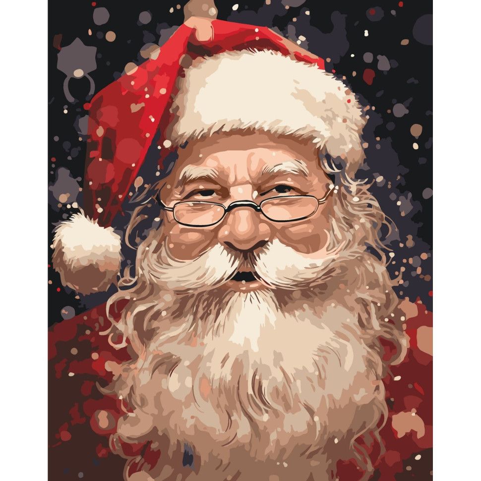 Картина за номерами "Чарівний Санта" 40х50 см  фото 1